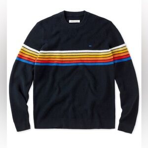 Outerknown Nostalgic Sweater OK Black Rainbow